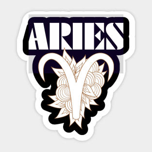 Aries Sticker